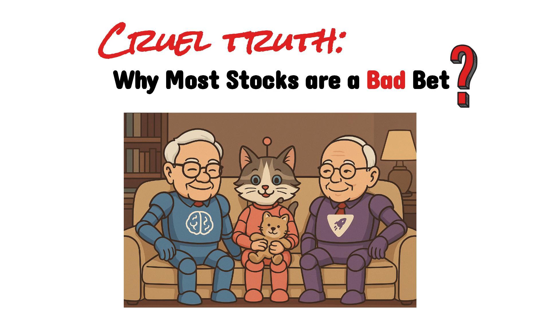 Cruel Truth: Why Most Stocks Are a Bad Bet